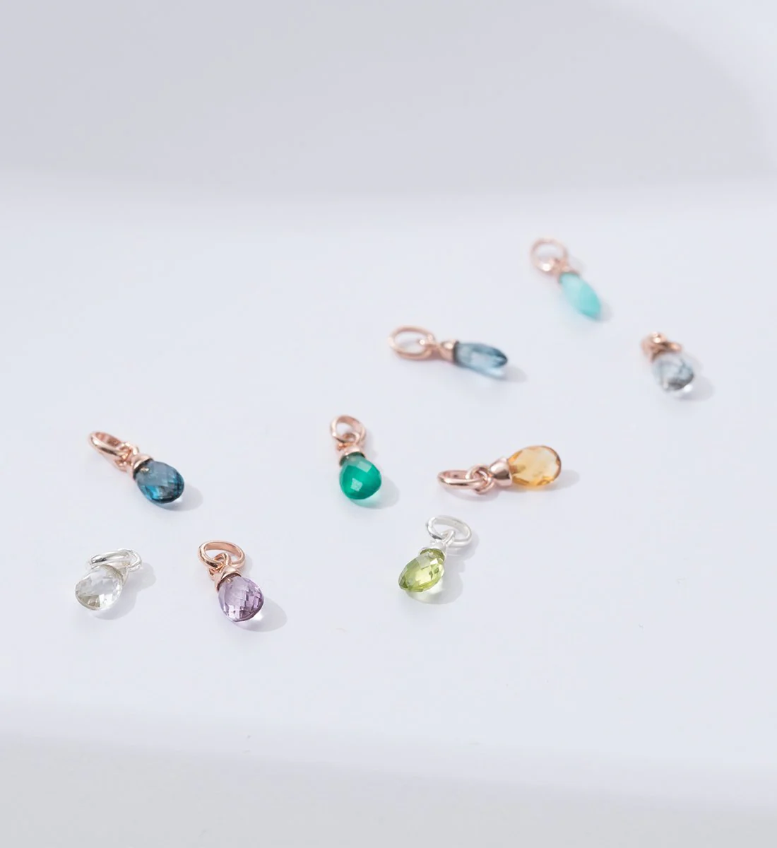 LIGHT BLUE TOPAZ GEMSTONE (STERLING SILVER) - Image 5